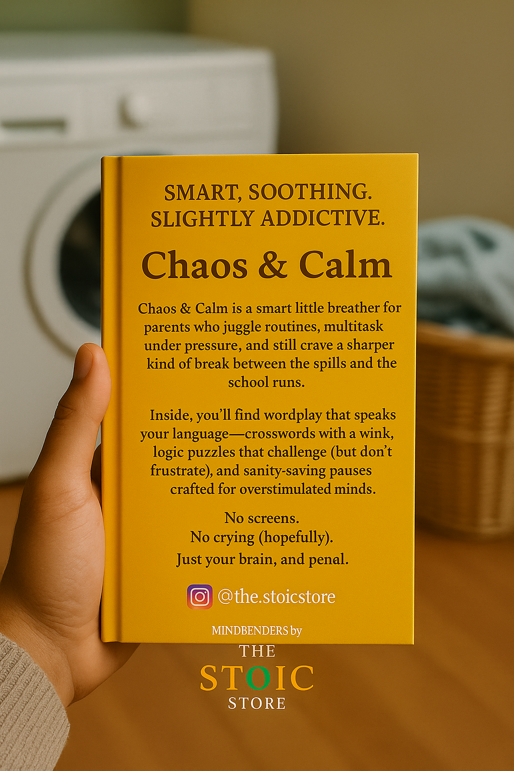 Chaos & Calm: A Puzzle Book for Parents Who Do It All