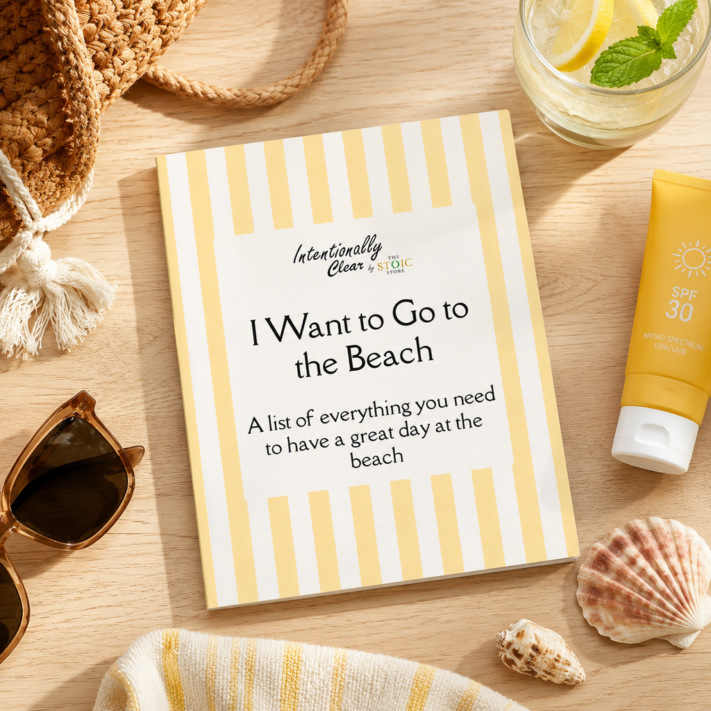 I Want to Go to the Beach - Fillable Checklist