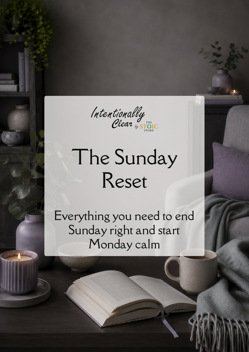 The Sunday Reset - Fillable Checklist