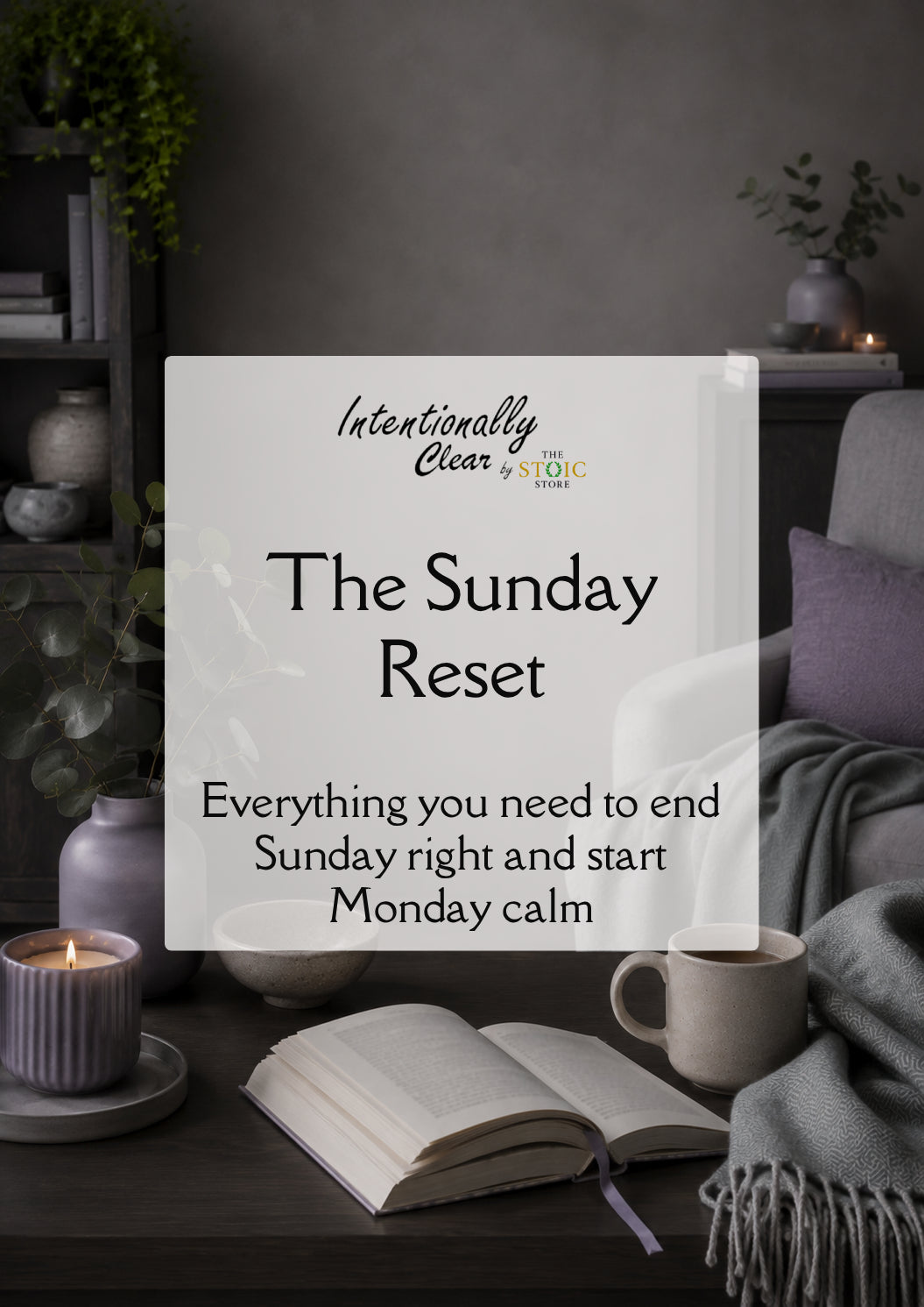 The Sunday Reset - Fillable Checklist